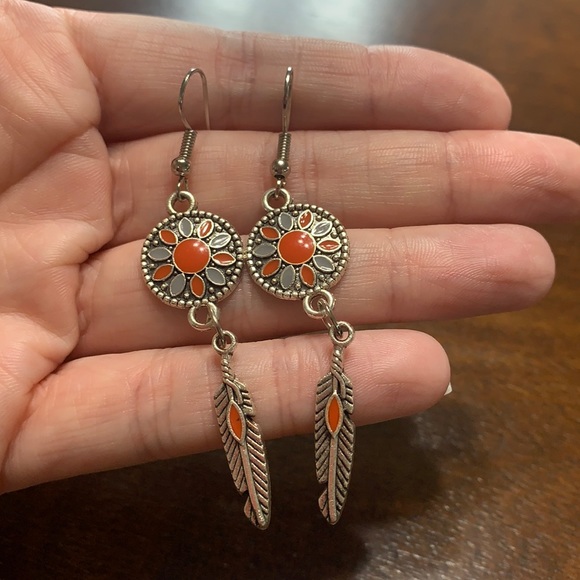 Jewelry - Dreamcatcher Dangle Earrings